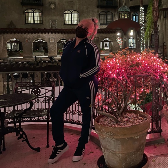 COPY - Blue Adidas Matching Track Outfit Set - Picture 2 of 2